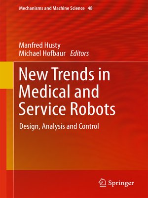 cover image of New Trends in Medical and Service Robots